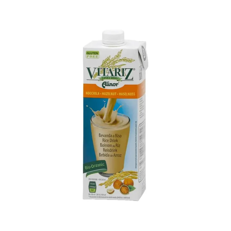 CAJA 10 UDS BEBIDA ARROZ AVELLANAS VITARIZ 1L
el litro te saldría a 2.49€