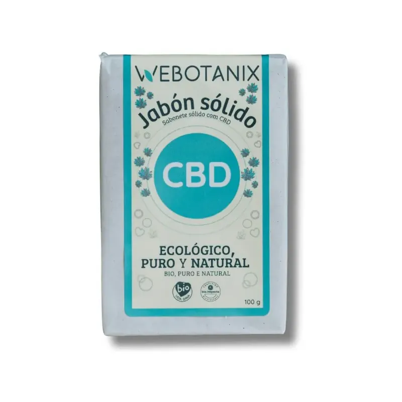 JABÓN SÓLIDO CBD BIO 100G