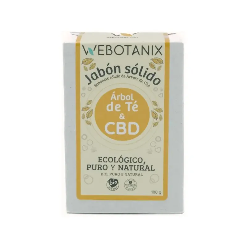 JABÓN SÓLIDO CBD ÁRBOL DEL TÉ BIO 1