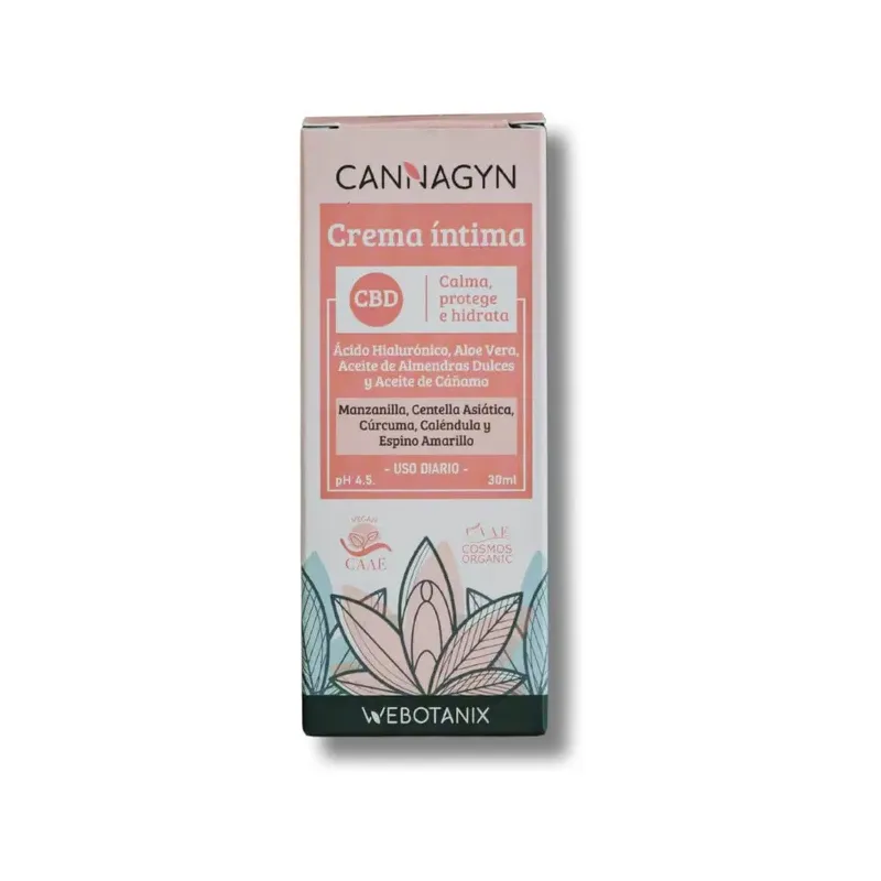 CANNAGYN CREMA ÍNTIMA BIO 30ML