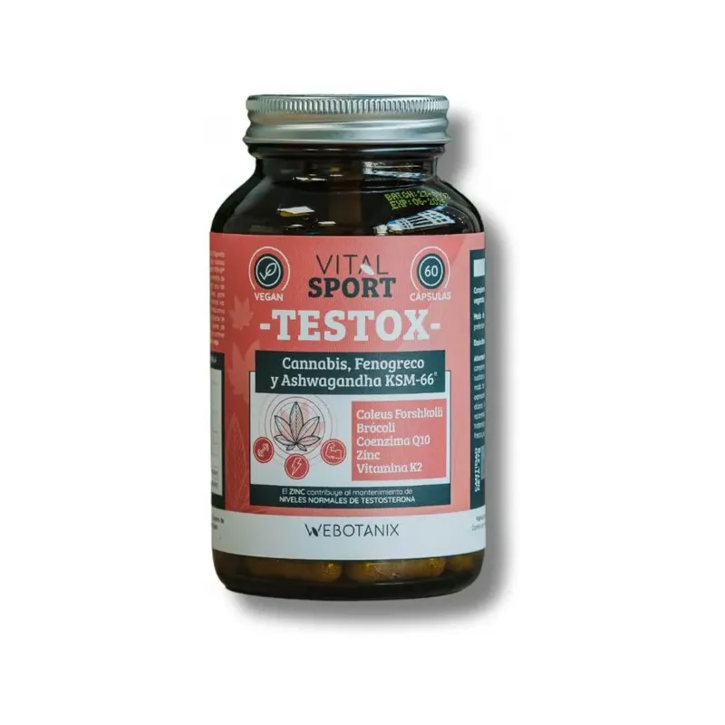 TESTOX 60 CÁPSULAS VITALSPORT
