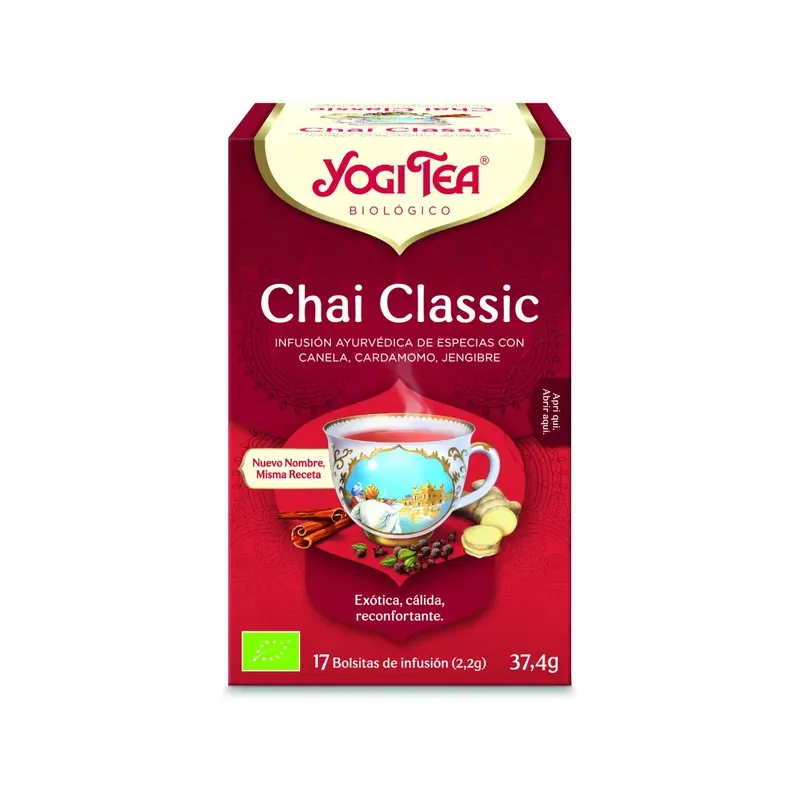TE YOGI CHAI CLASSIC ECO 17 BOLS.