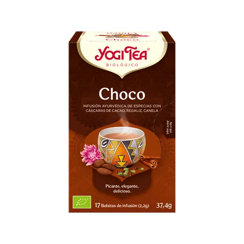 TE YOGI CHOCOLATE ECO 17 BOLS.