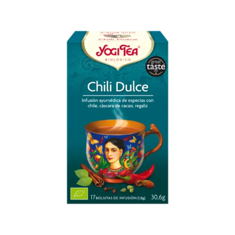 TE YOGI CHILI DULCE ECO 17 BOLS.