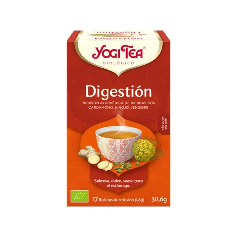 TE YOGI DIGESTION ECO 17 BOLS.