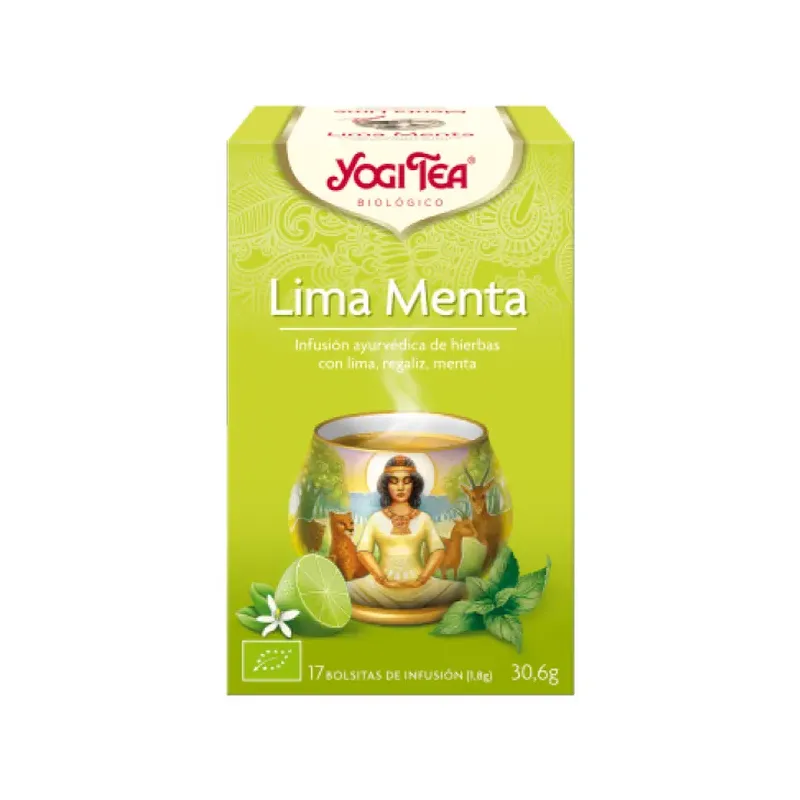 TE YOGI MENTA Y LIMA ECO 17 BOLS.