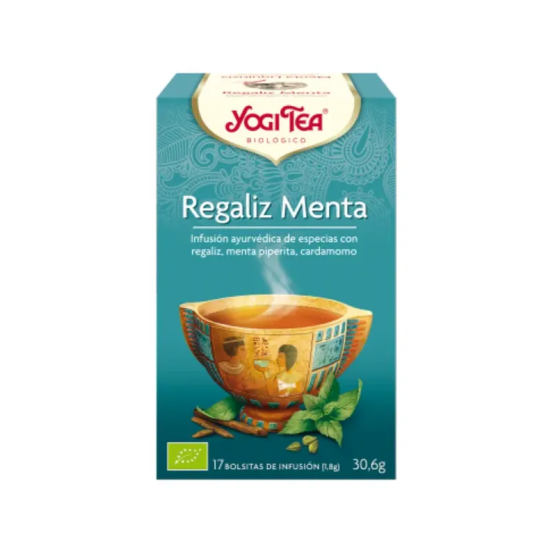 TE YOGI REGALIZ Y MENTA ECO 17 BOLS