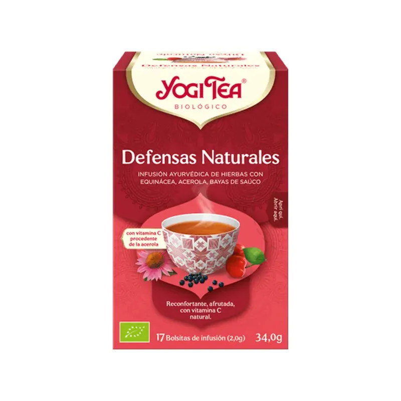 YOGI TEA DEFENSAS NATURALES ECO 17 BOLSAS