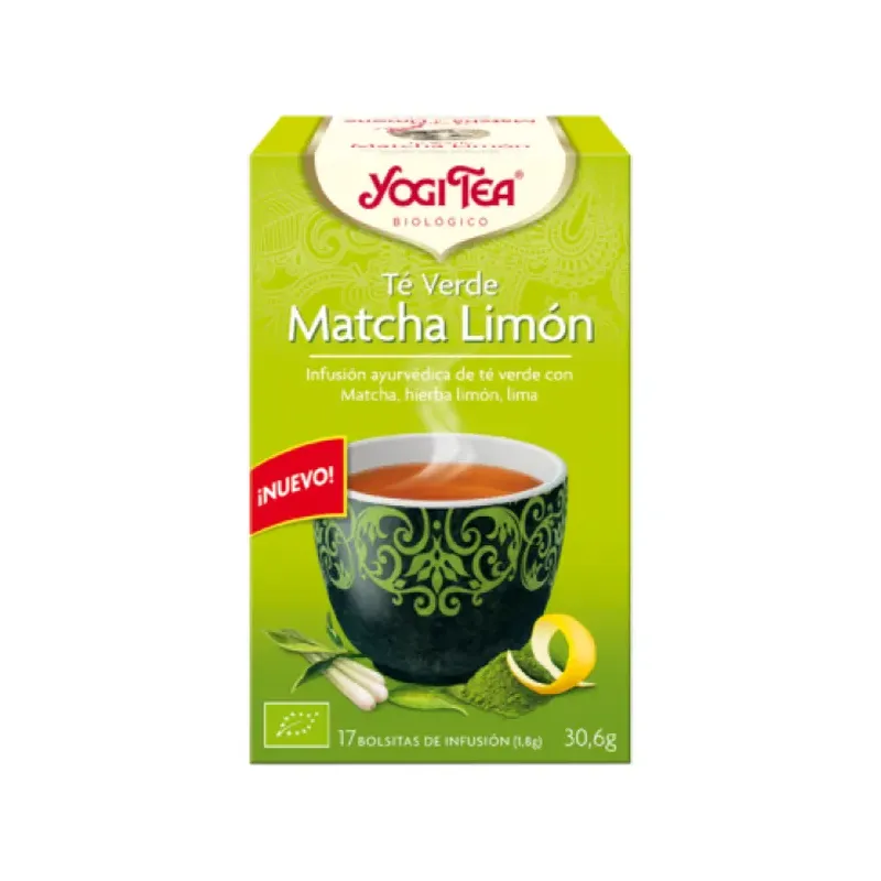 TE YOGI VERDE MATCHA LIMON ECO 17 B 17 BOLS