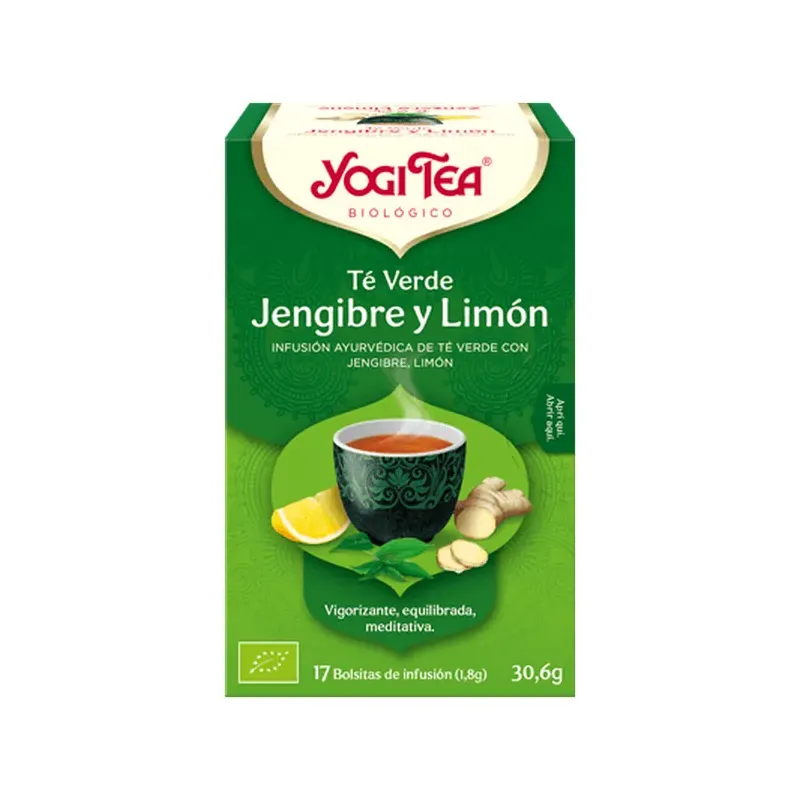 TE YOGI VERDE JENGIBRE LIMON ECO 17