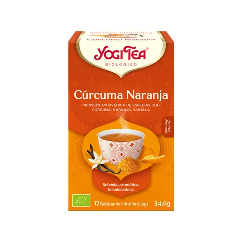 TE YOGI CURCUMA NARJ.ECO 17 BOLS
