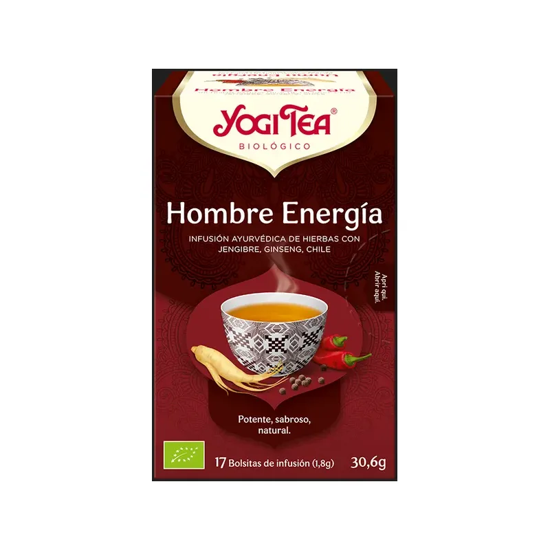 TE YOGI HOMBRE ENERGIA ECO 17BOLS