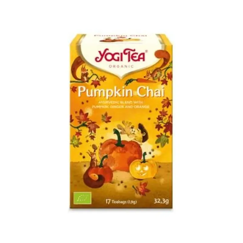 TE YOGI PUMPKIN CHAI ECO 17 BOLS