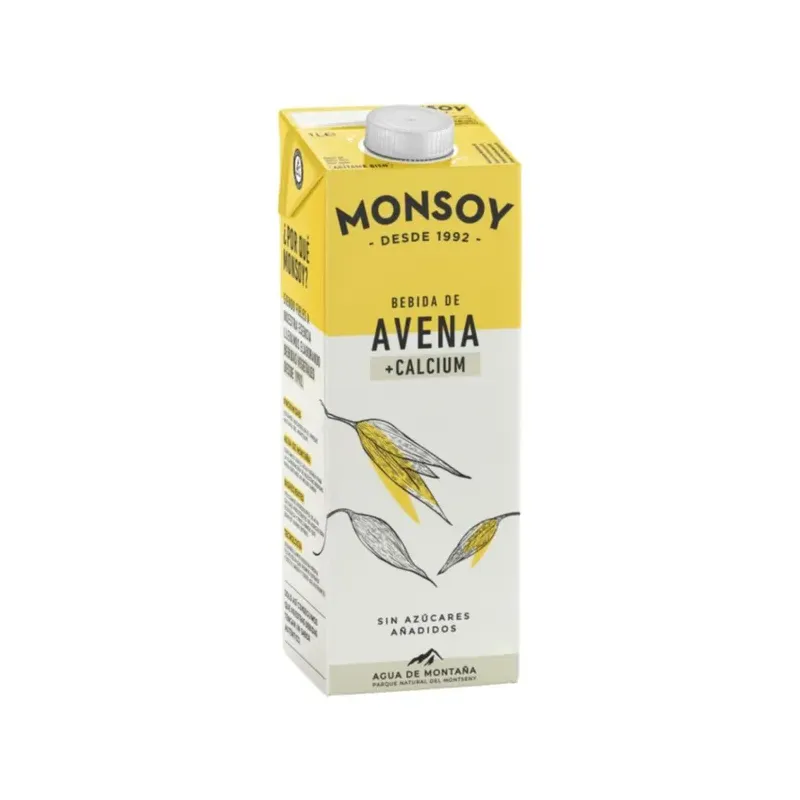CAJA 6 UDS MONSOY AVENA C/CALCIO 1 L.
el litro te saldría a 1.76€