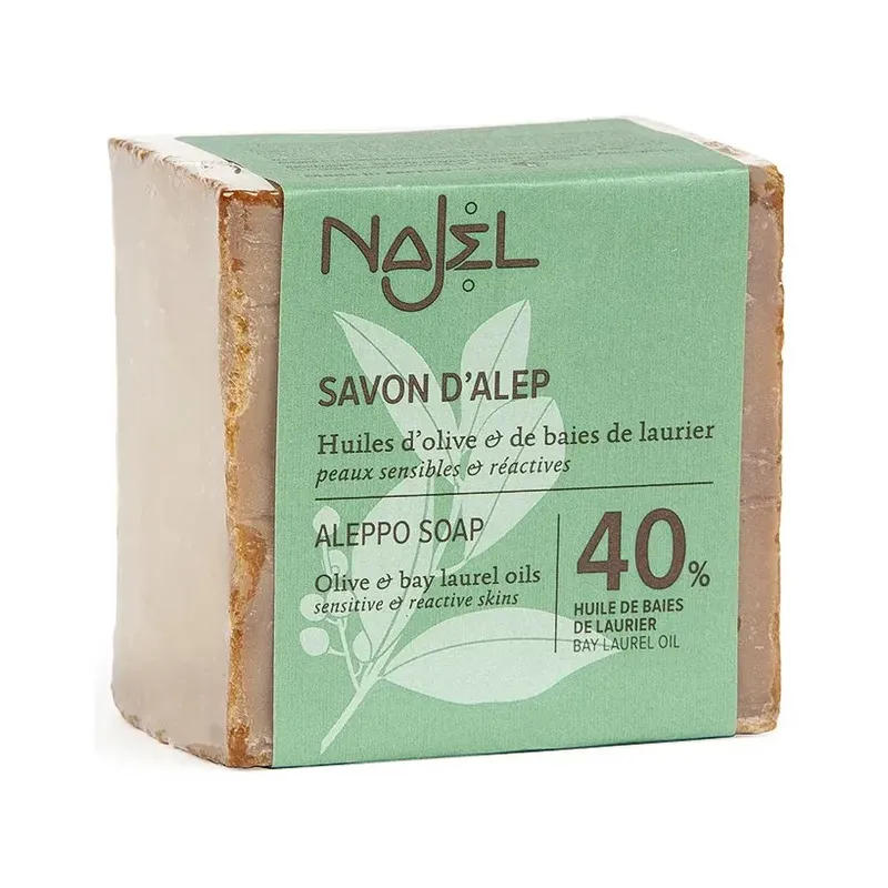 JABON ALEPO 40%   185G     N