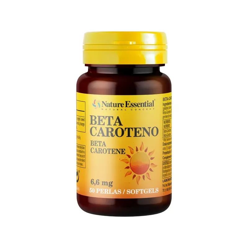 BETA-CAROTENO 6,6 MG. 50 PERLAS