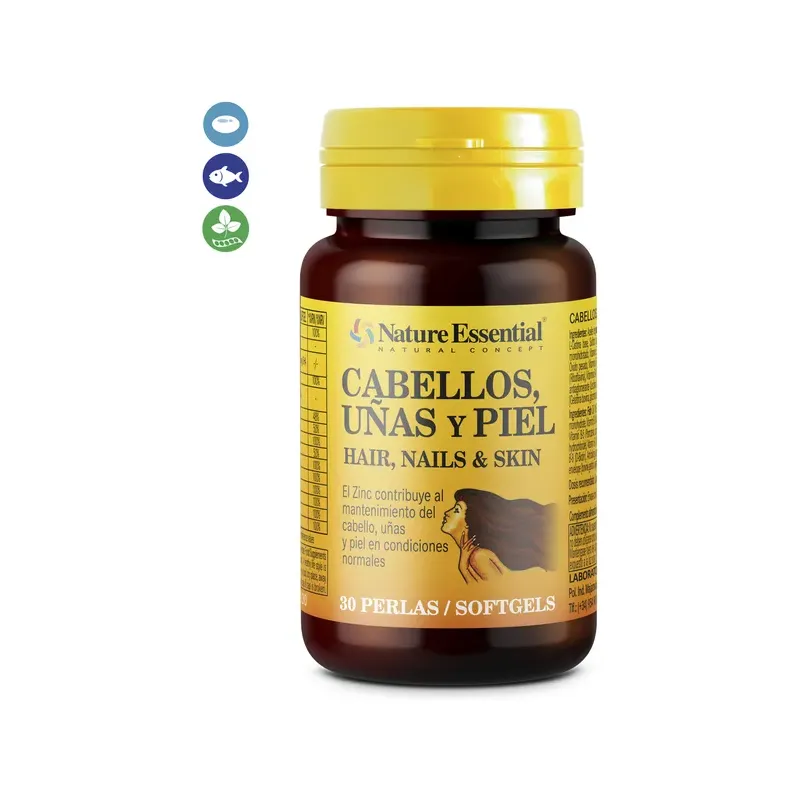 CABELLOS, UÑAS & PIEL 30 PERLAS