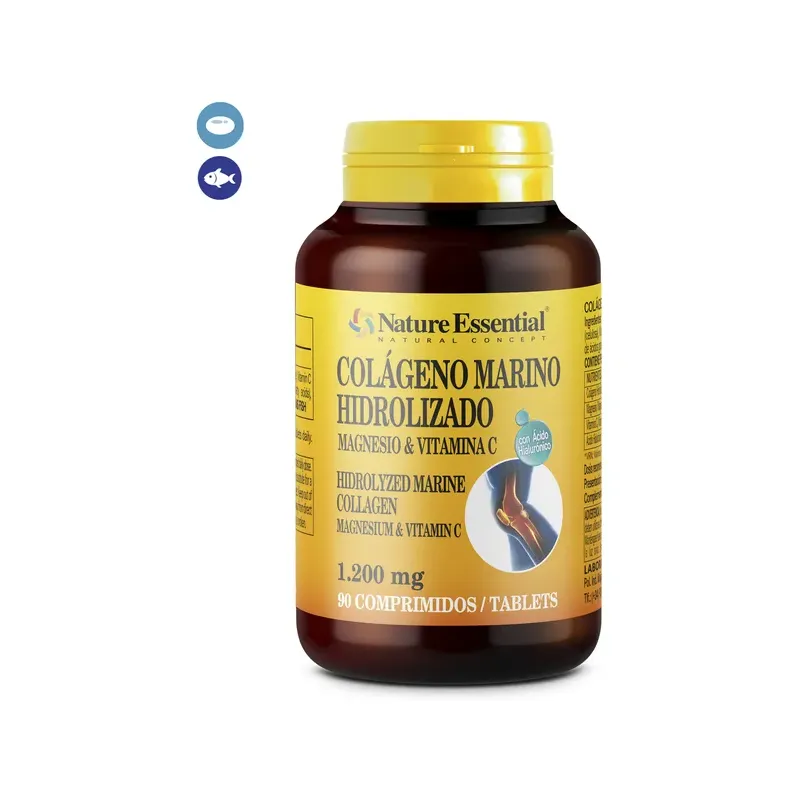 COLAGENO MARINO + MAGNESIO 1200 MG. 90 COMPRIMIDOS