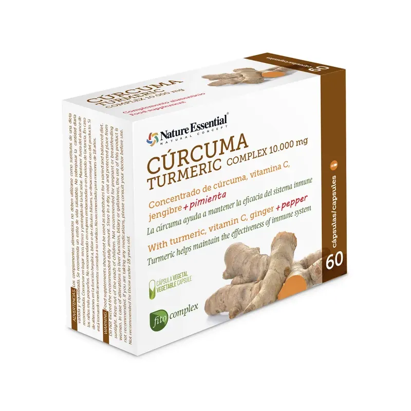 CURCUMA (COMPLEX) 10.000 MG. 60 CAPSULAS VEGETALES
