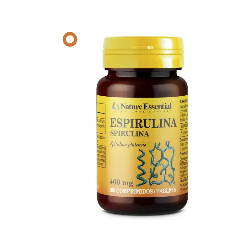 ESPIRULINA 400 MG. 100 COMPRIMIDOS