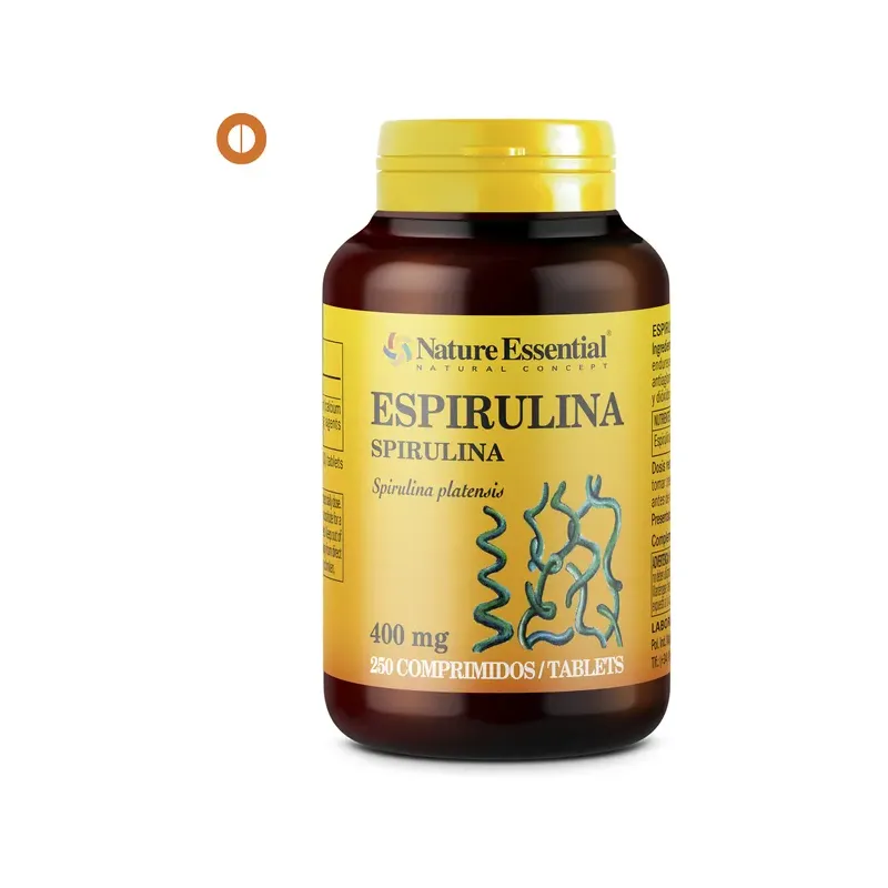 ESPIRULINA 400 MG. 250 COMPRIMIDOS