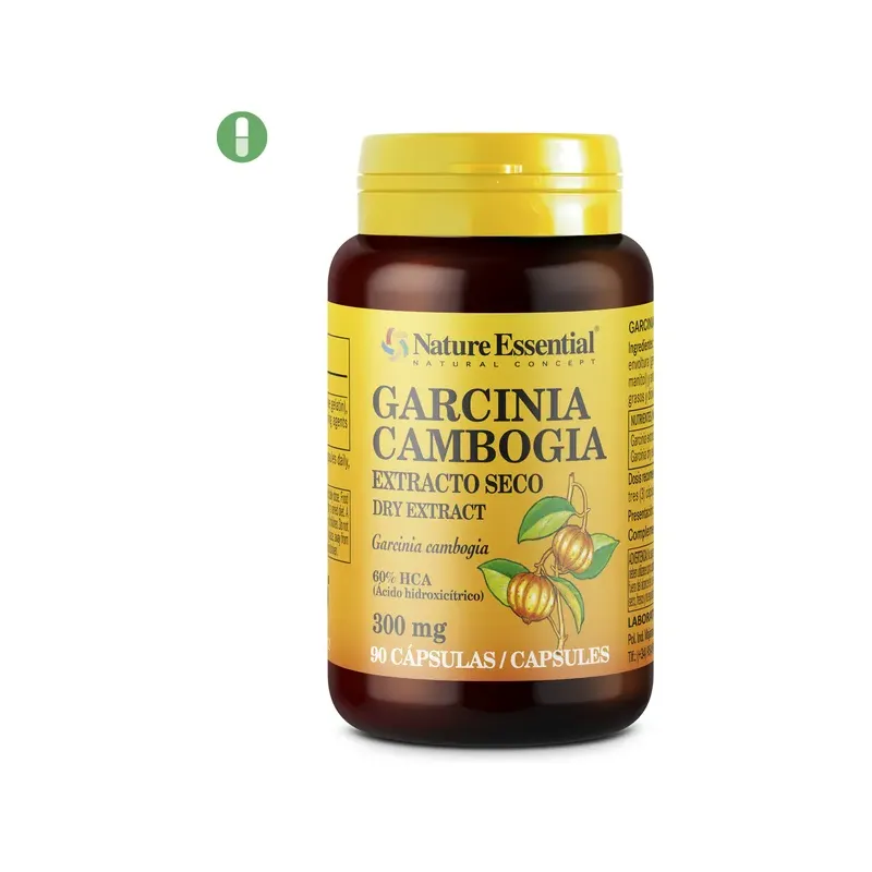 GARCINIA CAMBOGIA 300 MG. (EXT. SECO 60 % HCA) 90