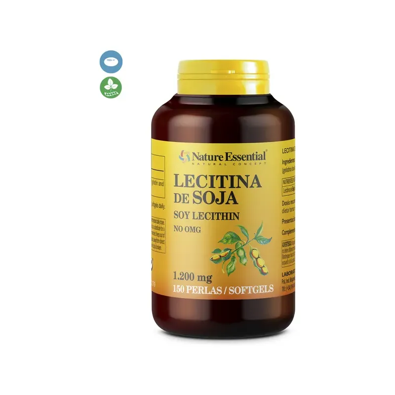 LECITINA DE SOJA 1200 MG. 150 PERLAS