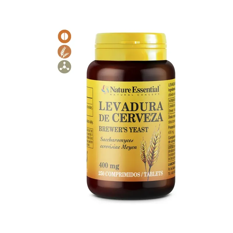 LEVADURA DE CERVEZA 400 MG. 250 COMPRIMIDOS