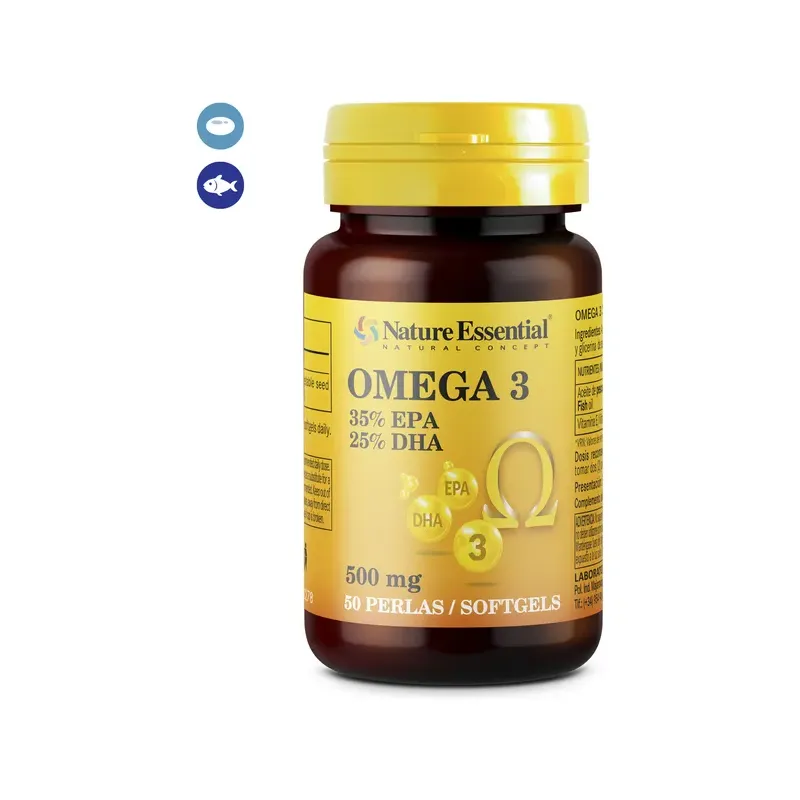 OMEGA-3 35%-25% 500 MG. 50 PERLAS
