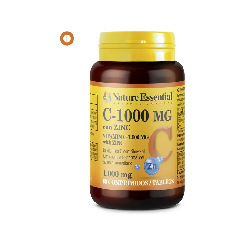 VITAMINA C 1000 MG + ZINC 120 COMPRIMIDOS