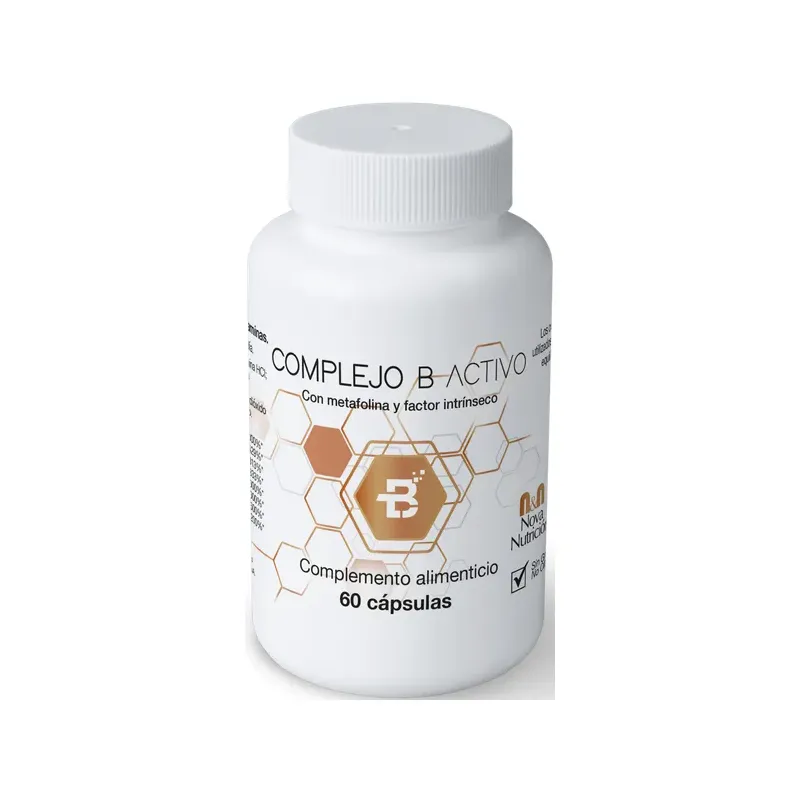 COMPLEJO B ACTIVO CON METAFOLINA Y F.I. 60CAPS