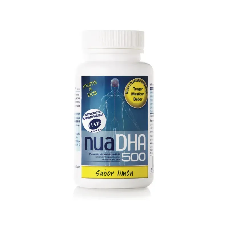 NUADHA 500 (60 PERLAS)SABOR LIMON