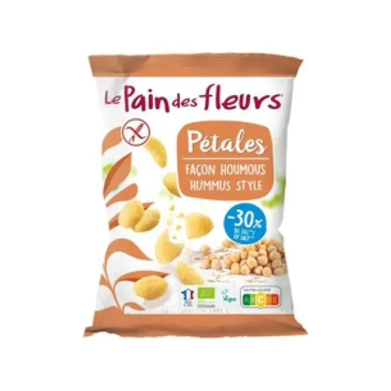 CHIPS PÉTALOS ESTILO HUMMUS 75 GR