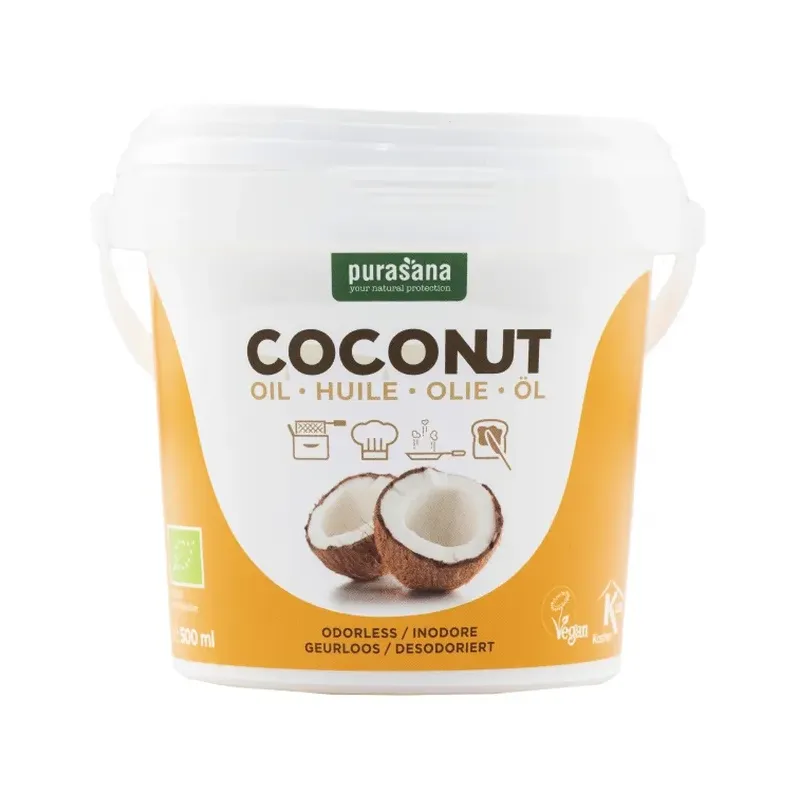 ACEITE DE COCO DESODORIZADO 500 ML BIO