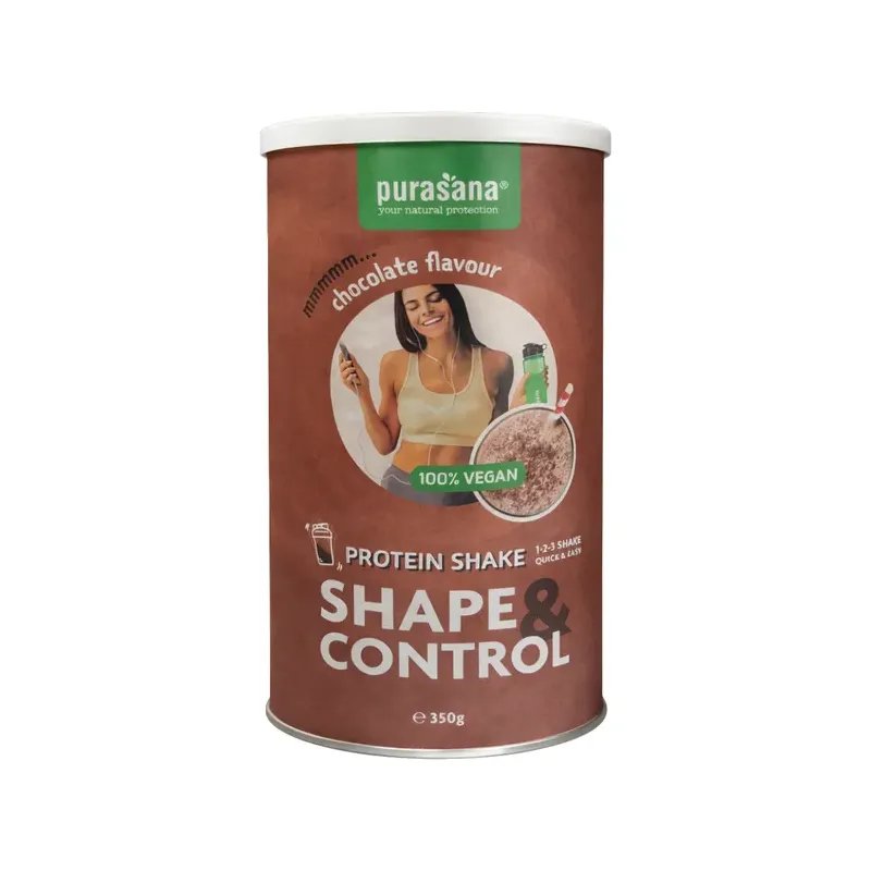 BATIDO DE PROTEÍNAS VEGANO SABOR CH Shape & Control 350 G