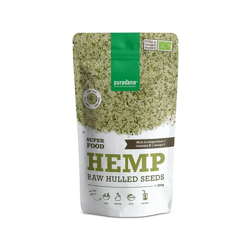 SEMILLAS DE CÁÑAMO DESCASCARADO 200 G BIO
