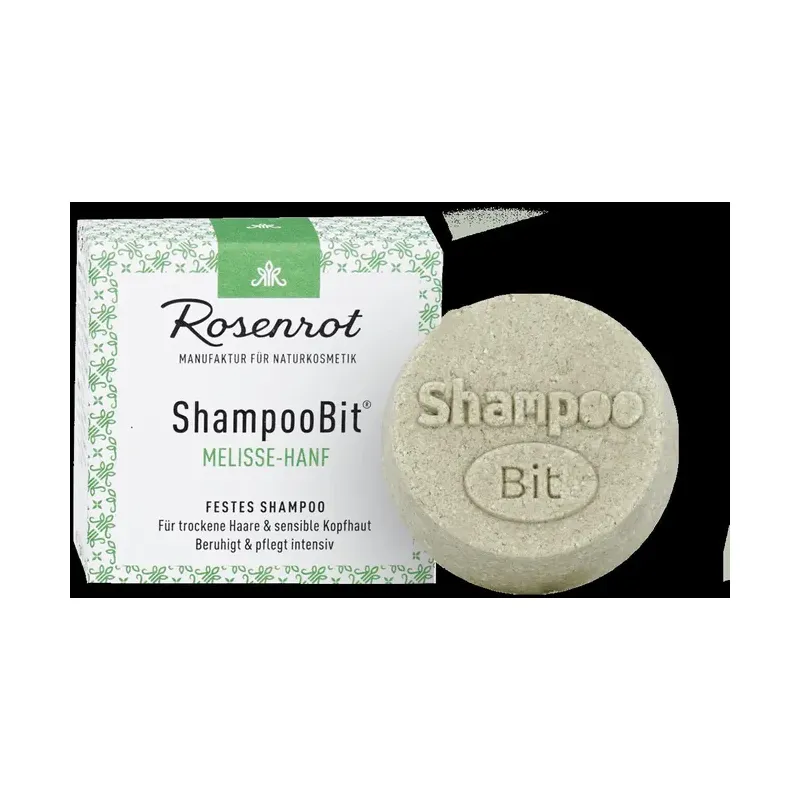 CHAMPÚ SOLIDO - MELISSA Y CAÑAMO 55g