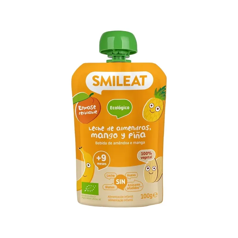 POUCH ALMENDRA, MANGO Y PIÑA 100 G ECO