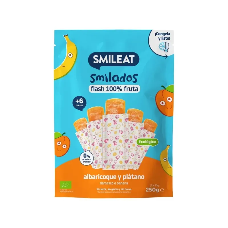 SMILADO ALBARICOQUE-PLATANO 50G