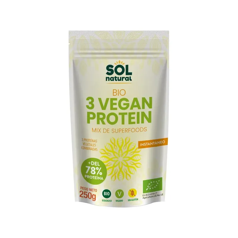 3 VEGAN PROTEIN BIO 250 G