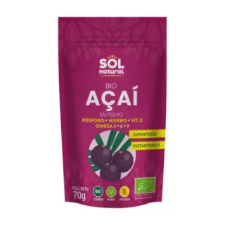 AÇAÍ EN POLVO BIO 70 G