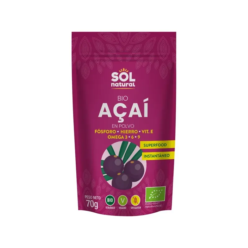 AÇAÍ EN POLVO BIO 70 G