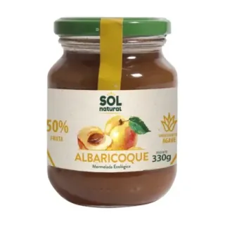 ALBARICOQUE CON AGAVE BIO 330 G