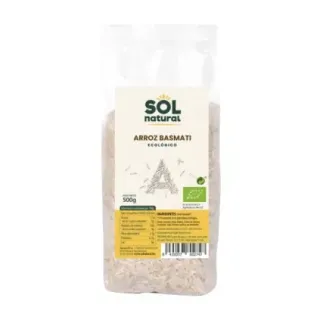 ARROZ BASMATI BLANCO BIO 500 G