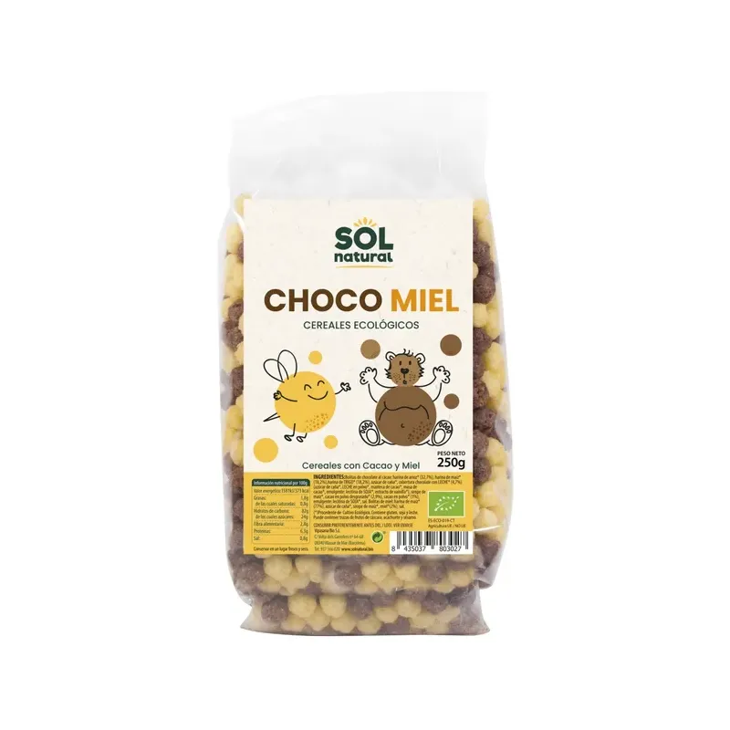 BOLITAS CHOCO-MIEL BIO 250 G