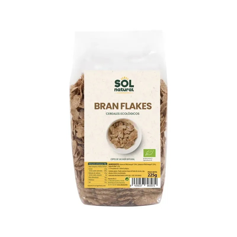 BRAN FLAKES CON SALVADO BIO 225 G