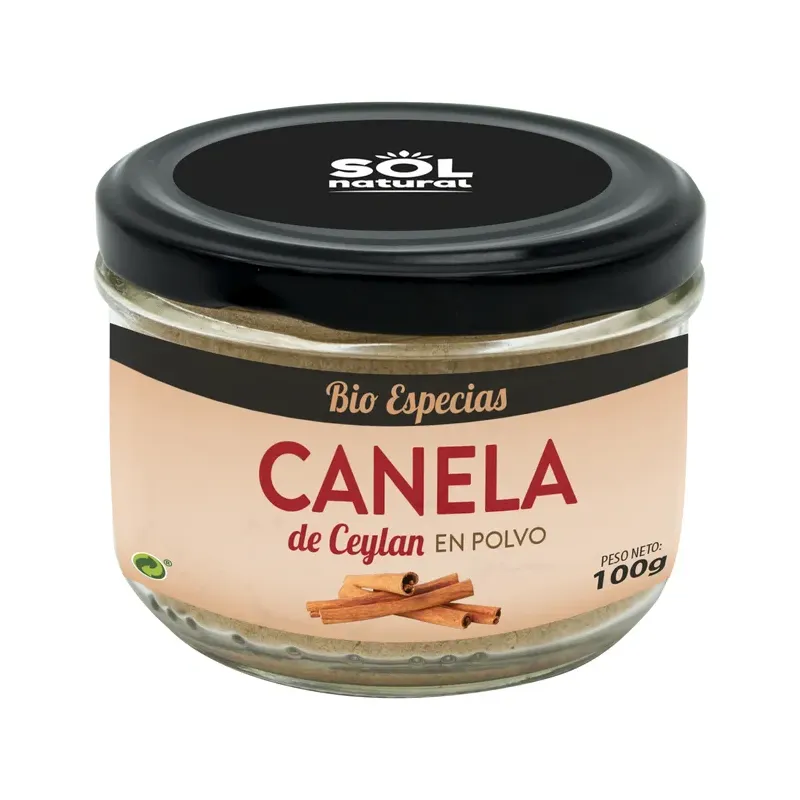 CANELA DE CEYLAN EN POLVO BIO100G