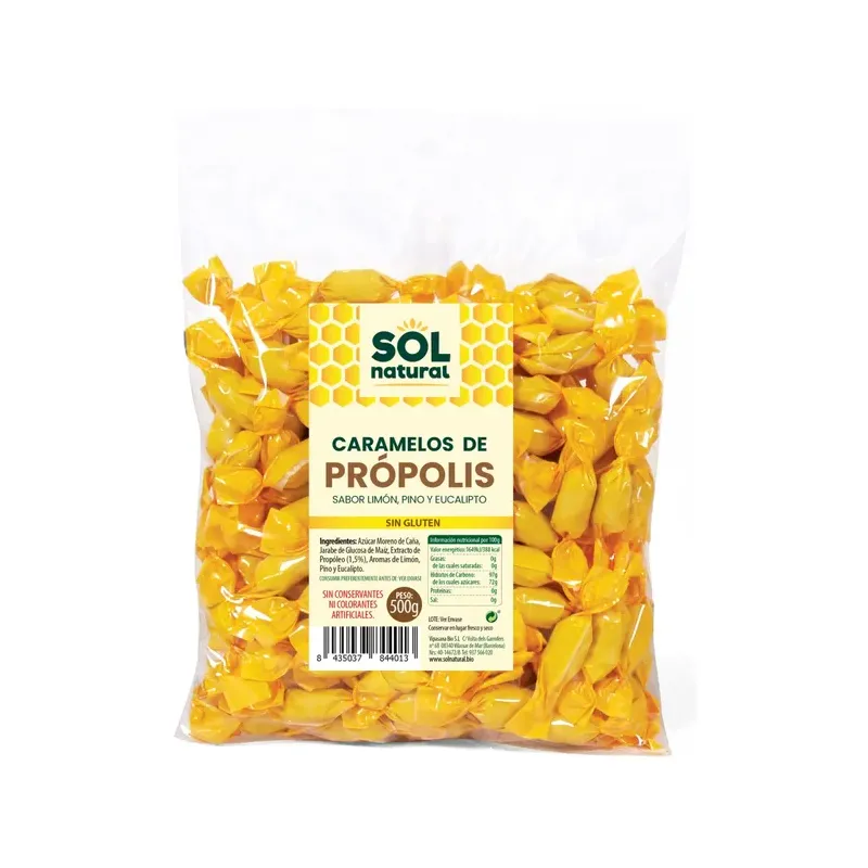 CARAMELOS PRÓPOLIS GRANEL 500 G