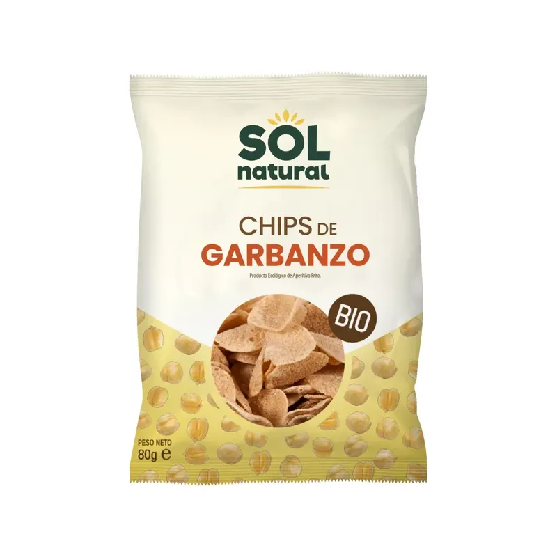 CHIPS DE GARBANZO BIO 80 G