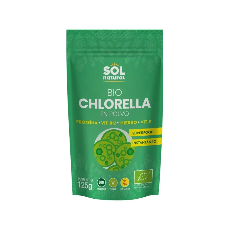 CHLORELLA EN POLVO BIO 125 G